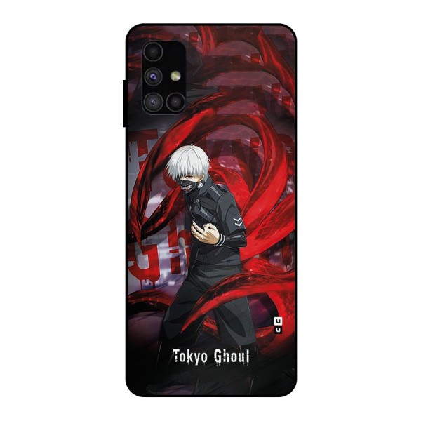 Amazing Tokyo Ghoul Metal Back Case for Galaxy M51