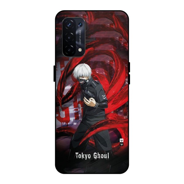 Amazing Tokyo Ghoul Metal Back Case for Oppo A74 5G