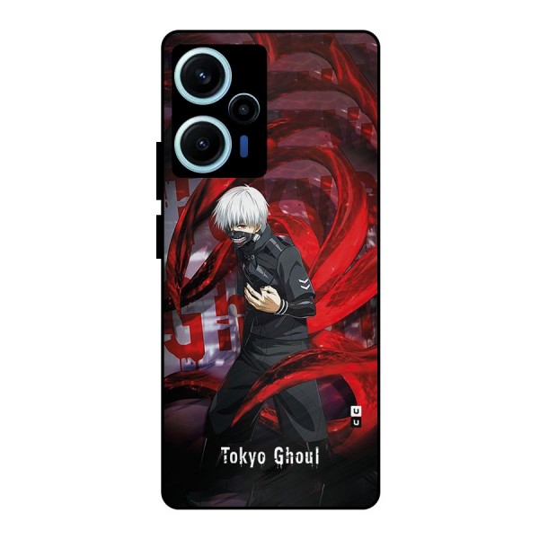 Amazing Tokyo Ghoul Metal Back Case for Poco F5