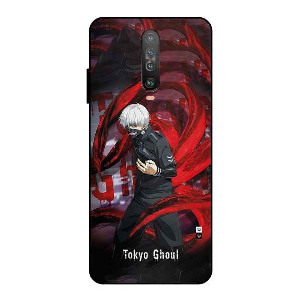 Amazing Tokyo Ghoul Metal Back Case for Poco X2