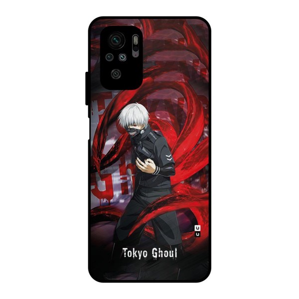 Amazing Tokyo Ghoul Metal Back Case for Redmi Note 10