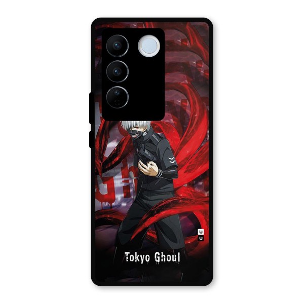 Amazing Tokyo Ghoul Metal Back Case for Vivo V27 Pro