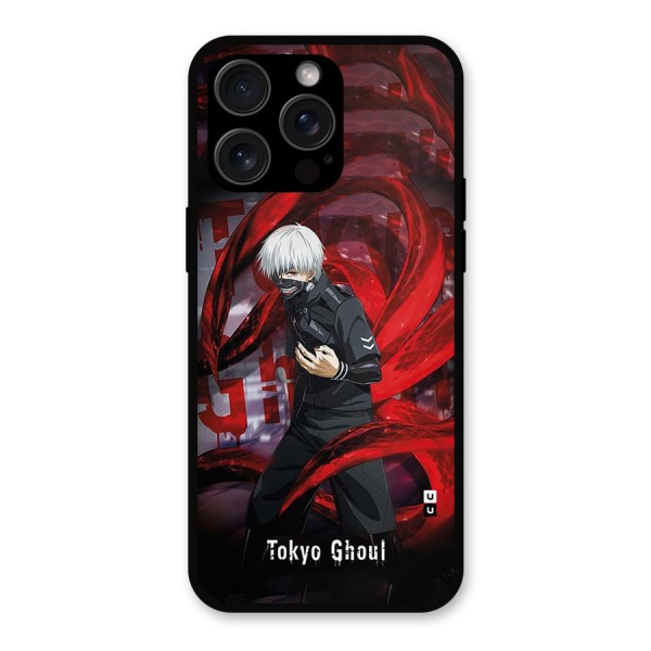Amazing Tokyo Ghoul Metal Back Case for iPhone 15 Pro Max