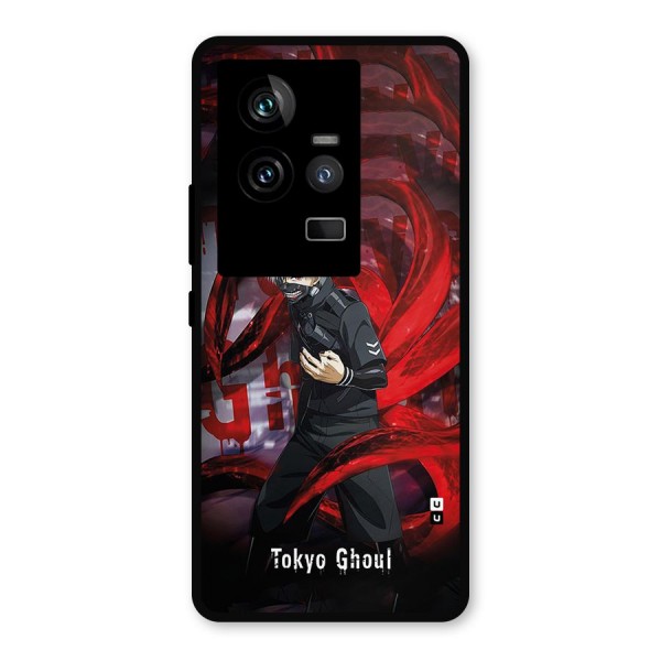 Amazing Tokyo Ghoul Metal Back Case for iQOO 11 5G