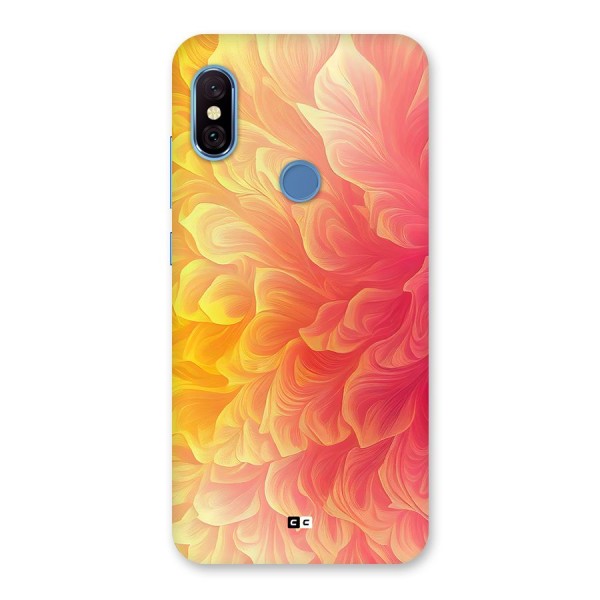 Amazing Vibrant Pattern Back Case for Redmi Note 6 Pro