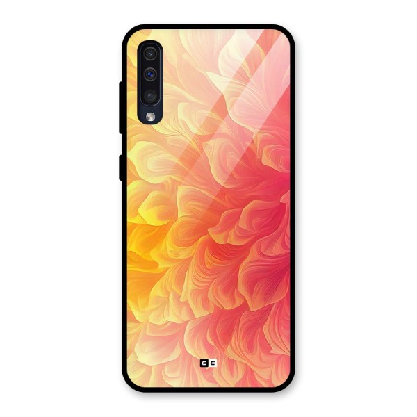 Amazing Vibrant Pattern Glass Back Case for Galaxy A50