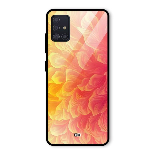 Amazing Vibrant Pattern Glass Back Case for Galaxy A51