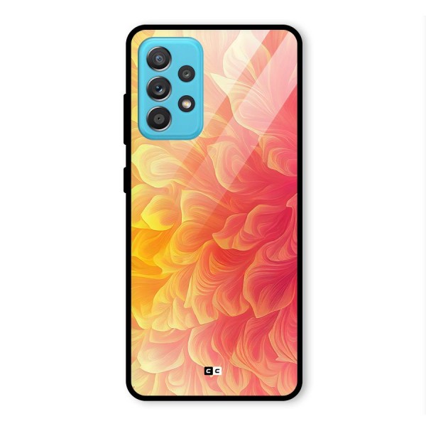 Amazing Vibrant Pattern Glass Back Case for Galaxy A52s 5G