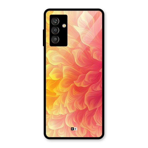 Amazing Vibrant Pattern Glass Back Case for Galaxy M13