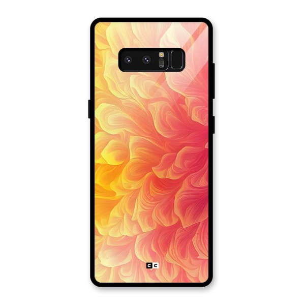 Amazing Vibrant Pattern Glass Back Case for Galaxy Note 8