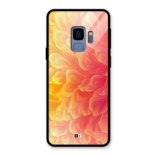 Amazing Vibrant Pattern Glass Back Case for Galaxy S9