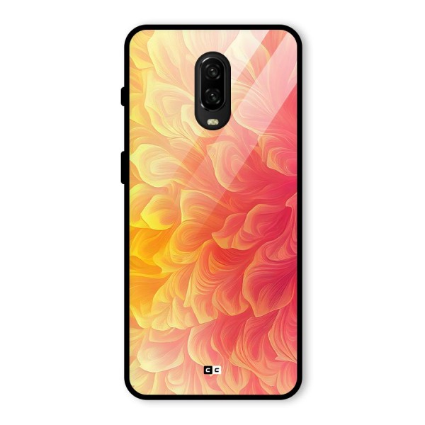 Amazing Vibrant Pattern Glass Back Case for OnePlus 6T