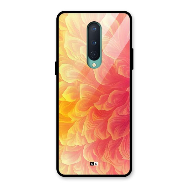 Amazing Vibrant Pattern Glass Back Case for OnePlus 8