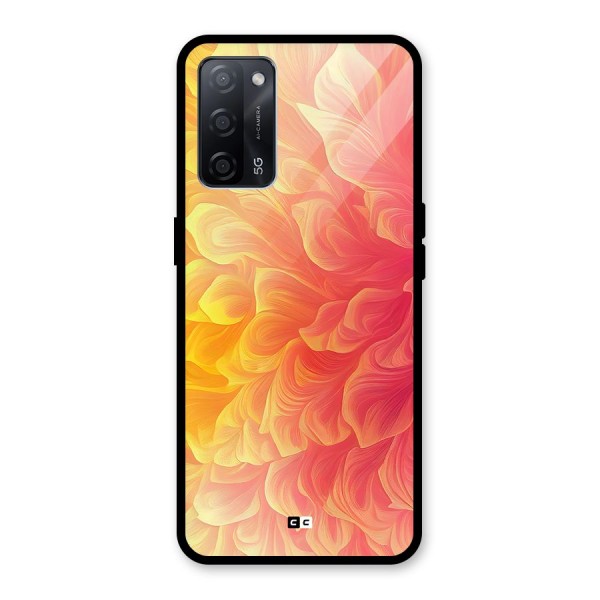 Amazing Vibrant Pattern Glass Back Case for Oppo A53s 5G