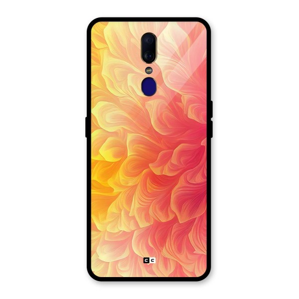 Amazing Vibrant Pattern Glass Back Case for Oppo F11