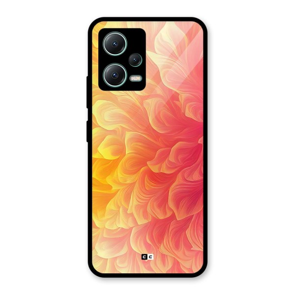 Amazing Vibrant Pattern Glass Back Case for Poco X5