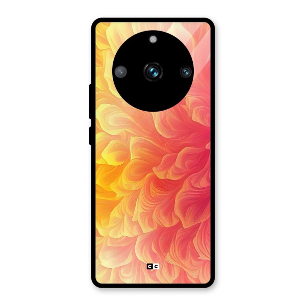 Amazing Vibrant Pattern Glass Back Case for Realme 11 Pro