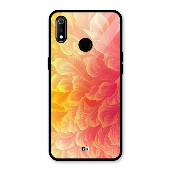 Amazing Vibrant Pattern Glass Back Case for Realme 3