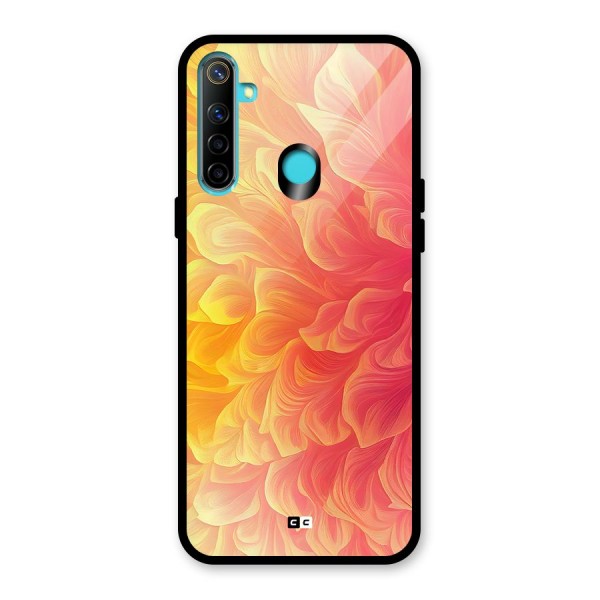 Amazing Vibrant Pattern Glass Back Case for Realme 5