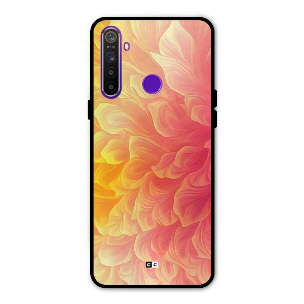 Amazing Vibrant Pattern Glass Back Case for Realme 5s