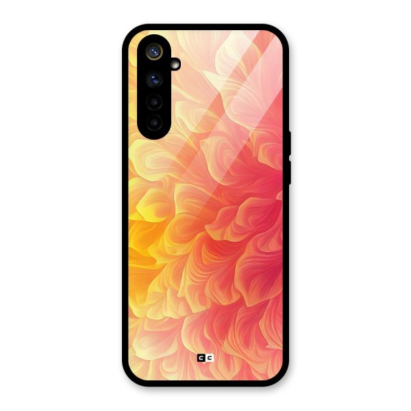 Amazing Vibrant Pattern Glass Back Case for Realme 6