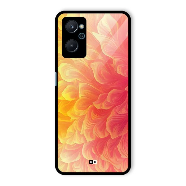 Amazing Vibrant Pattern Glass Back Case for Realme 9i