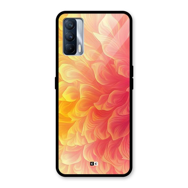 Amazing Vibrant Pattern Glass Back Case for Realme X7