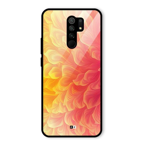 Amazing Vibrant Pattern Glass Back Case for Redmi 9 Prime