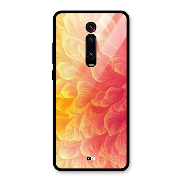 Amazing Vibrant Pattern Glass Back Case for Redmi K20