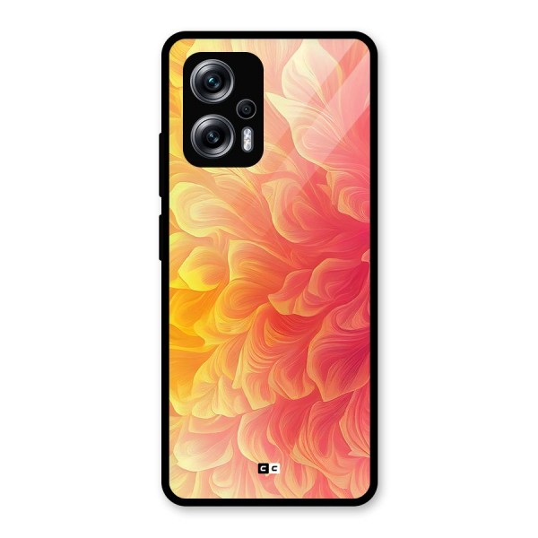 Amazing Vibrant Pattern Glass Back Case for Redmi K50i