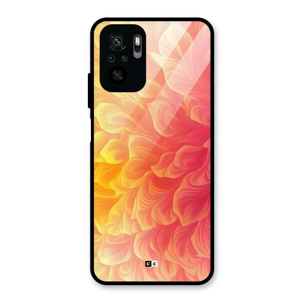 Amazing Vibrant Pattern Glass Back Case for Redmi Note 10