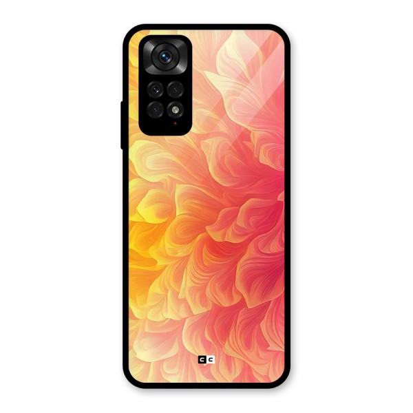 Amazing Vibrant Pattern Glass Back Case for Redmi Note 11S