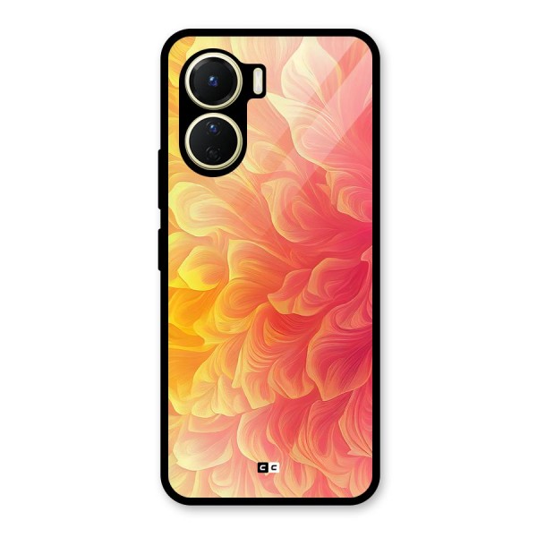 Amazing Vibrant Pattern Glass Back Case for Vivo Y16