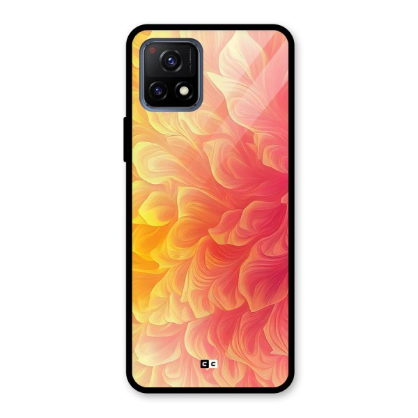 Amazing Vibrant Pattern Glass Back Case for Vivo Y72 5G