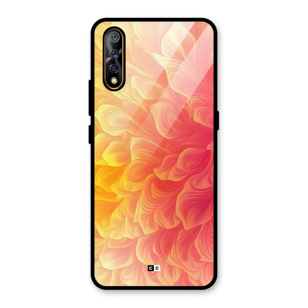 Amazing Vibrant Pattern Glass Back Case for Vivo Z1x