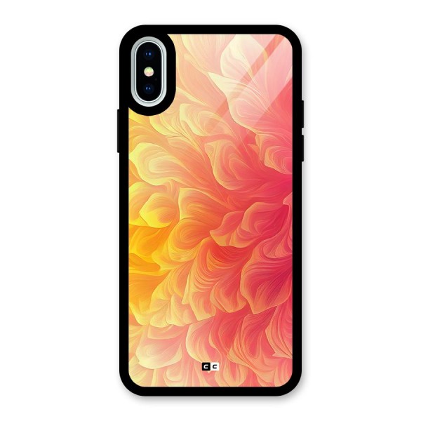 Amazing Vibrant Pattern Glass Back Case for iPhone X