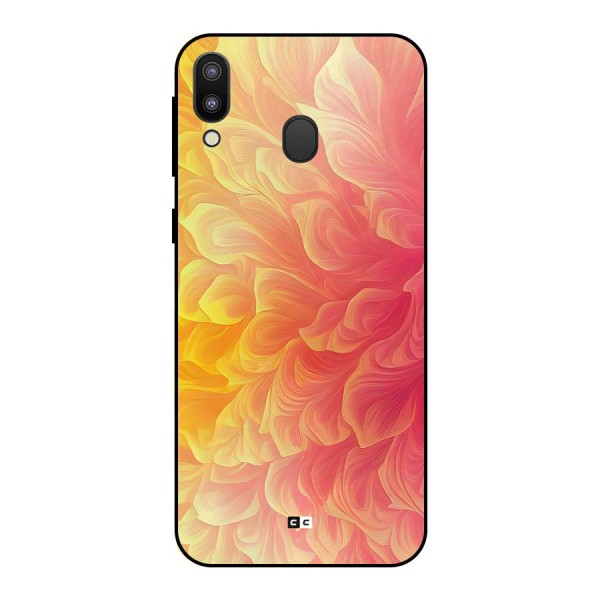 Amazing Vibrant Pattern Metal Back Case for Galaxy M20