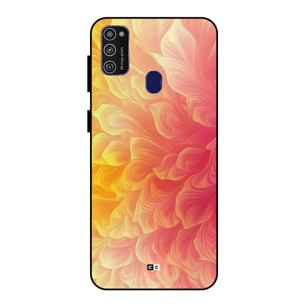 Amazing Vibrant Pattern Metal Back Case for Galaxy M21