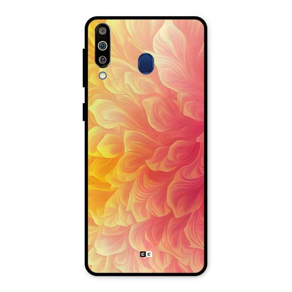 Amazing Vibrant Pattern Metal Back Case for Galaxy M30