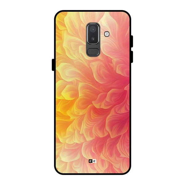 Amazing Vibrant Pattern Metal Back Case for Galaxy On8 (2018)