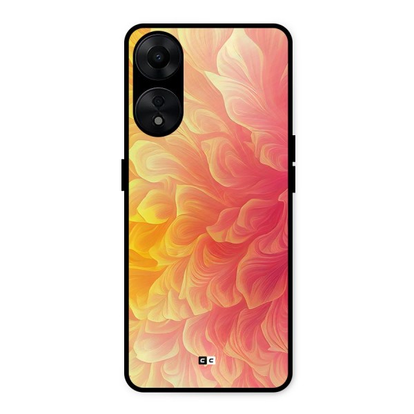 Amazing Vibrant Pattern Metal Back Case for Oppo A78 5G