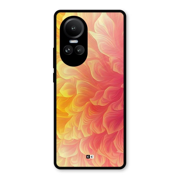 Amazing Vibrant Pattern Metal Back Case for Oppo Reno10