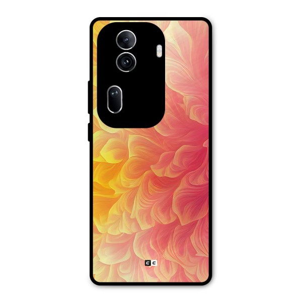 Amazing Vibrant Pattern Metal Back Case for Oppo Reno11 Pro 5G