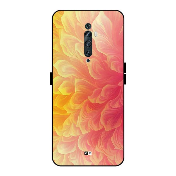 Amazing Vibrant Pattern Metal Back Case for Oppo Reno2 F