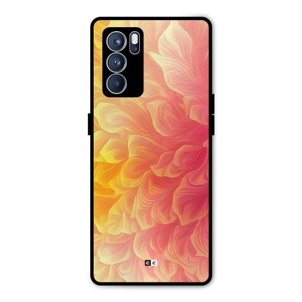 Amazing Vibrant Pattern Metal Back Case for Oppo Reno6 Pro 5G