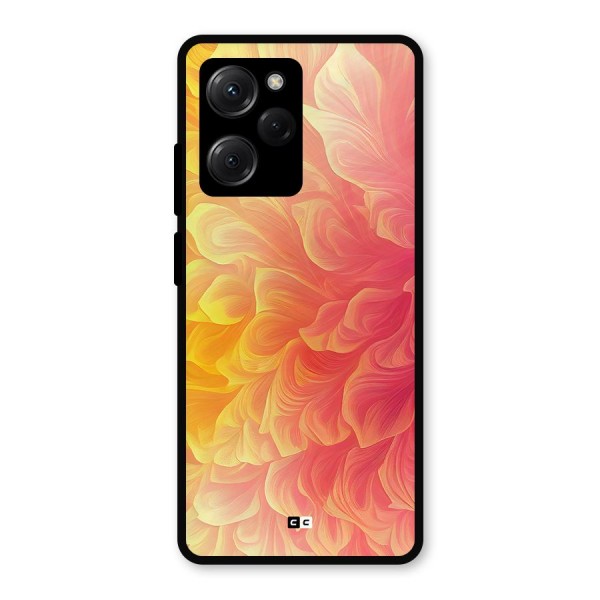 Amazing Vibrant Pattern Metal Back Case for Poco X5 Pro