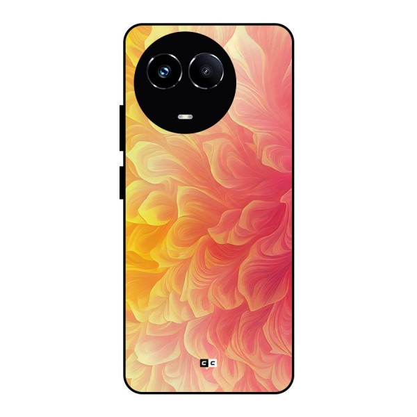 Amazing Vibrant Pattern Metal Back Case for Realme 11X