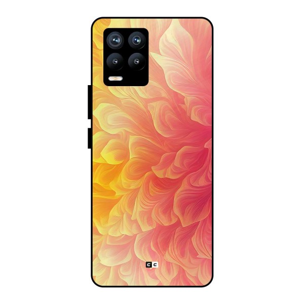 Amazing Vibrant Pattern Metal Back Case for Realme 8