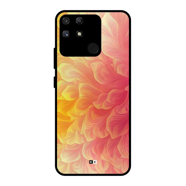 Amazing Vibrant Pattern Metal Back Case for Realme Narzo 50A