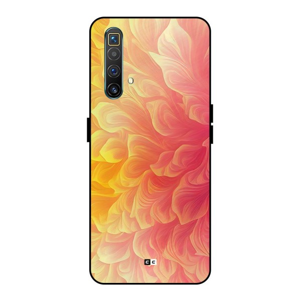 Amazing Vibrant Pattern Metal Back Case for Realme X3